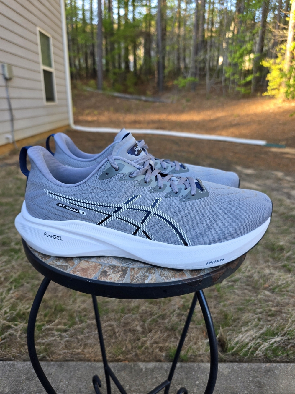 Asics GT 2000-13 1011B861 Sheetrock/White Running Shoes Sneakers Men’s Size 12.5